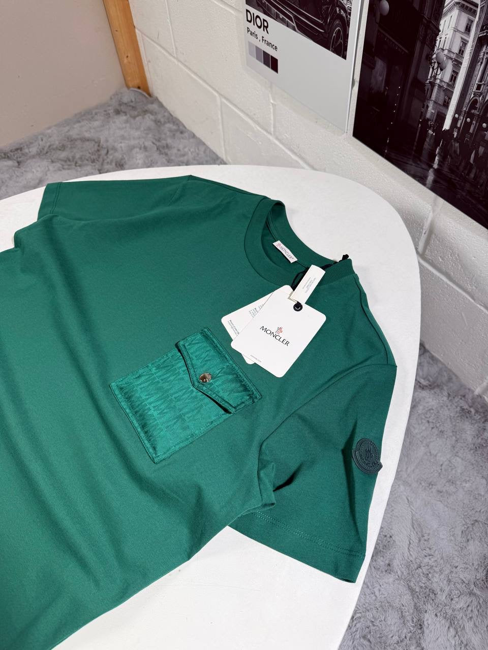 MNCLR PATCH LOGO POCKET TSHIRT