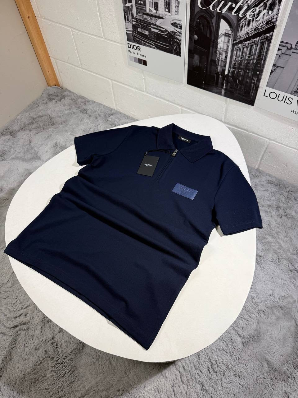 BLMN ZIP UP POLO