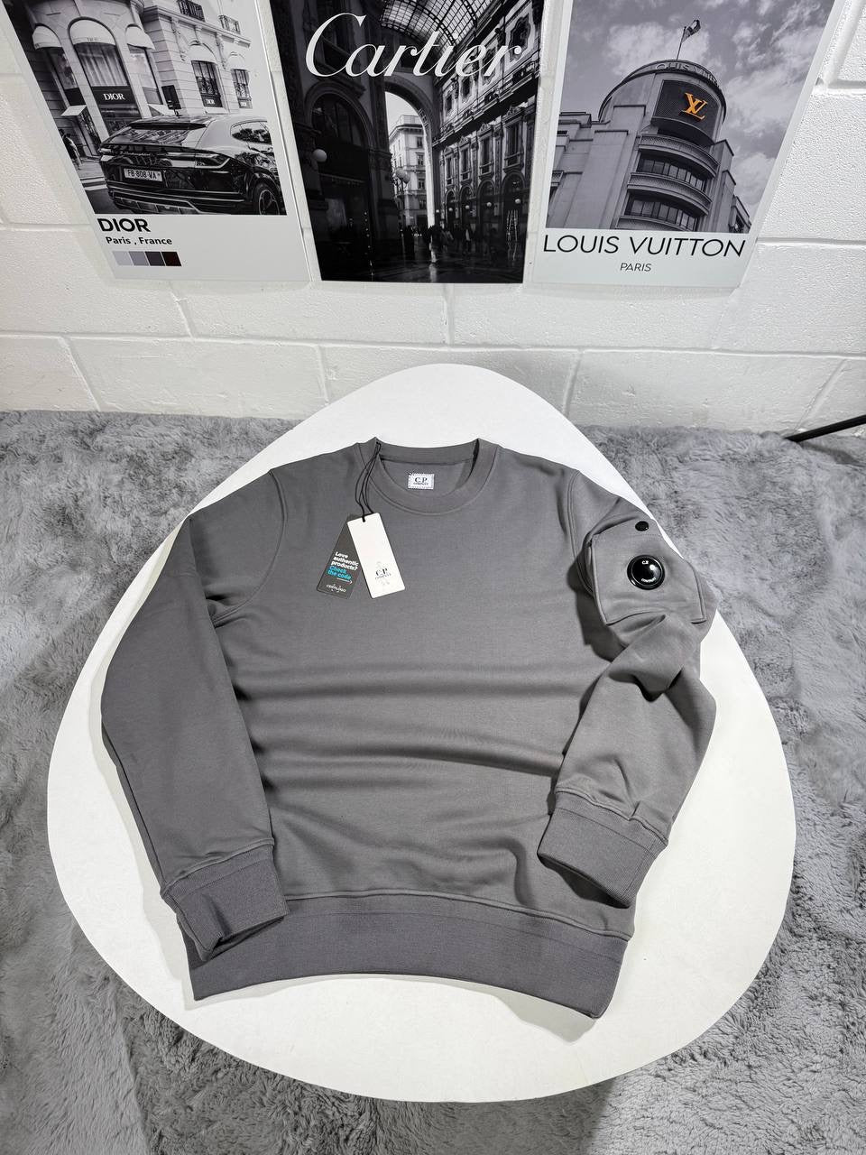 CP JUMPER DARK GREY