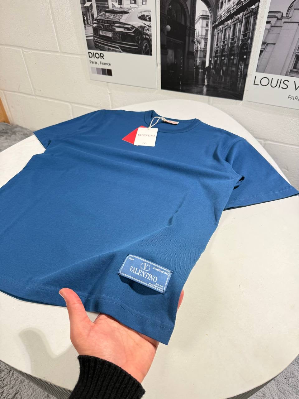 VLT T SHIRT BLUE