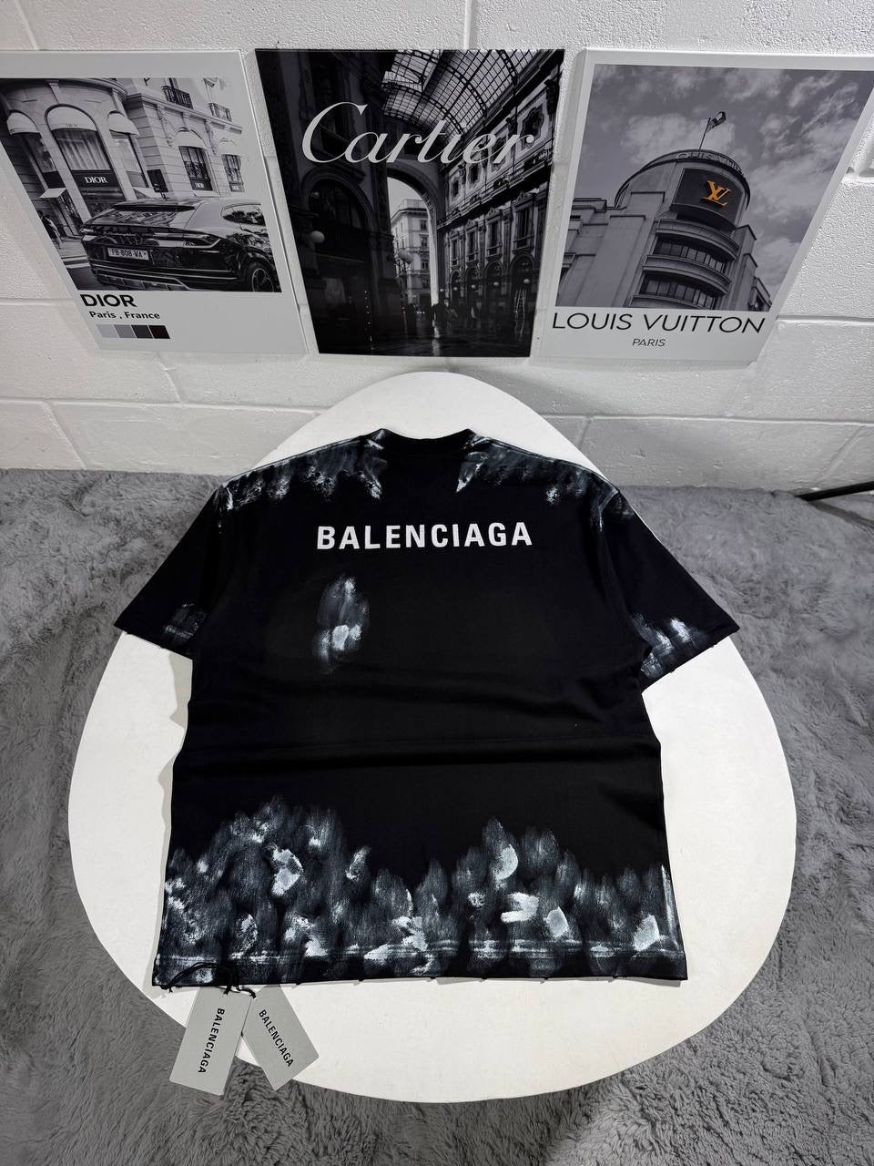 B CIAGA FADED LOGO TSHIRT