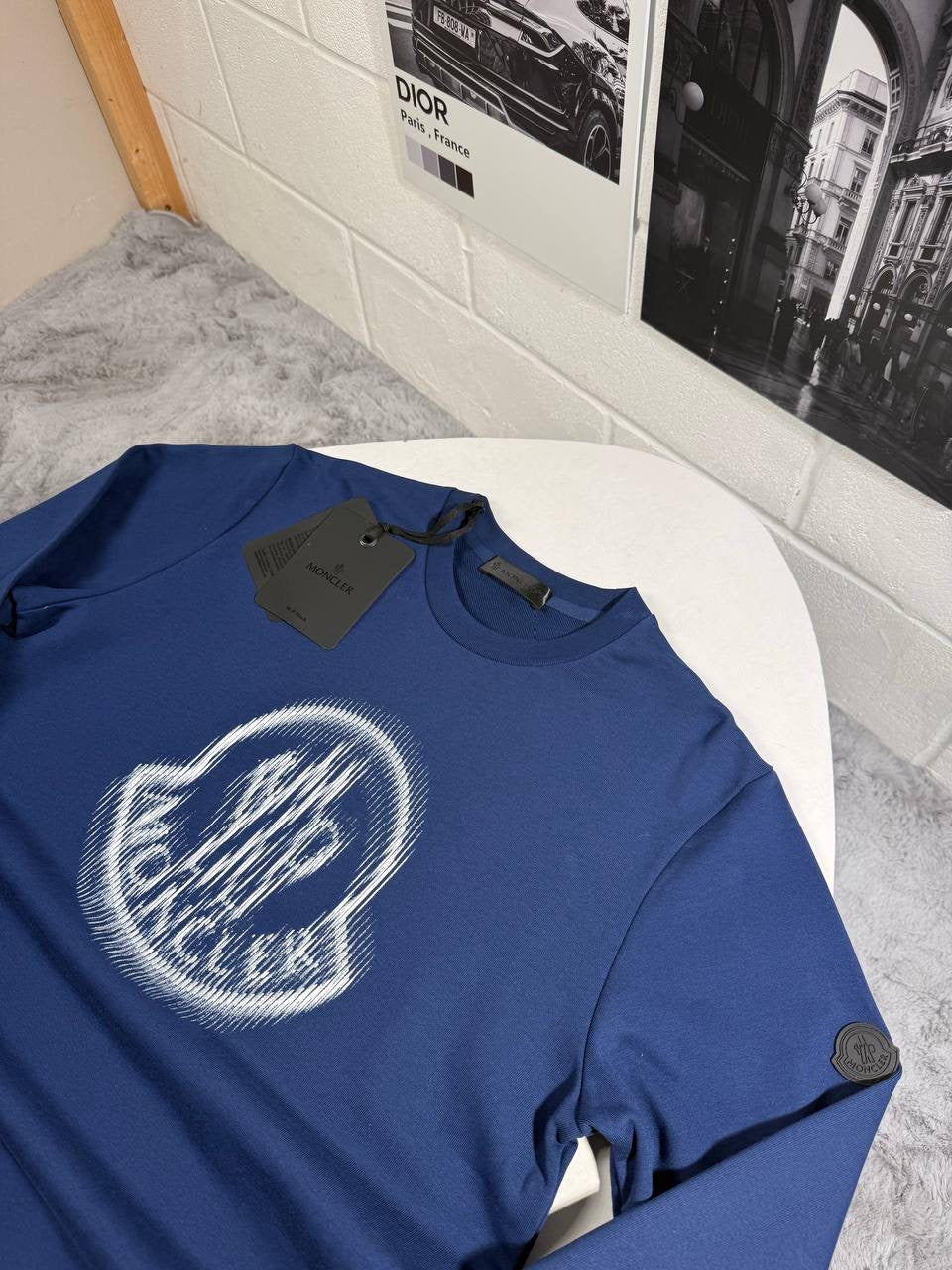 MNCLR CREWNECK SWEATSHIRT NAVY