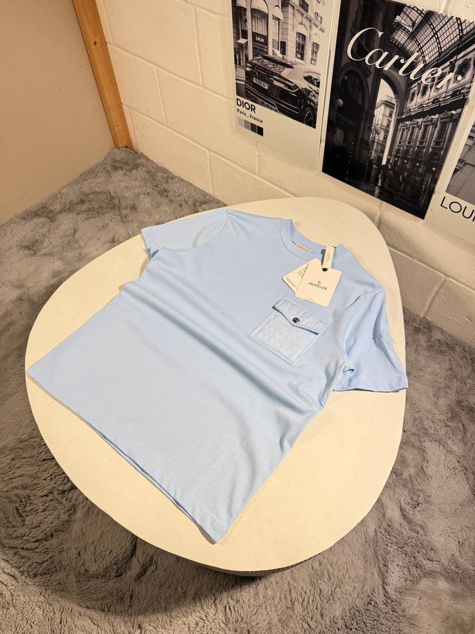 MNCLR PATCH LOGO POCKET TSHIRT