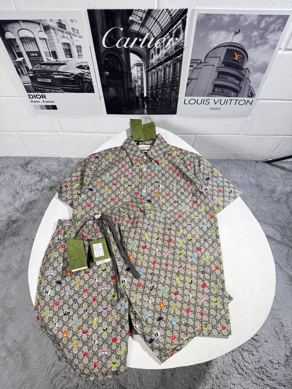 UCCI PRINT  SHORTSET