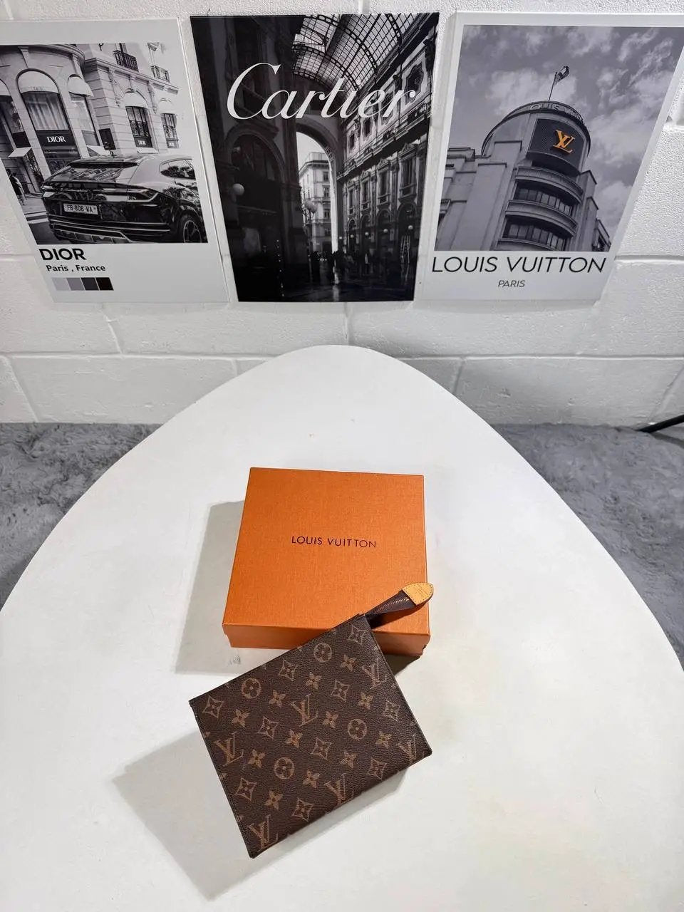 LVE MONOGRAM POUCH by Stock supplier