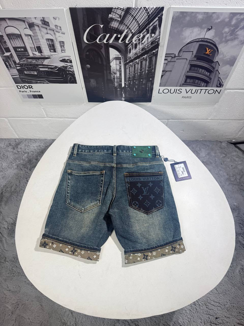 LVE DENIM SHORTS