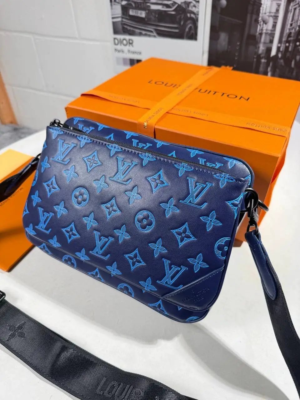 LVE BLUE TRIO BAG