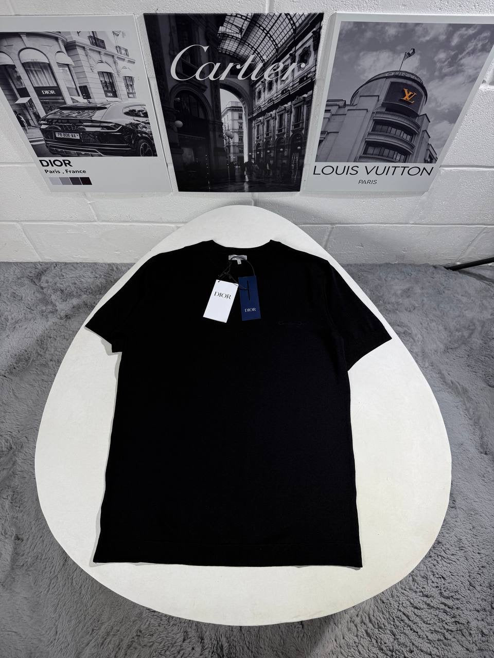 IOR KNITTED LOGO TSHIRT