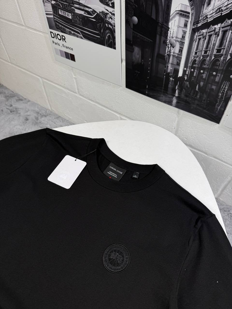 CG LOGO TEE BLACK