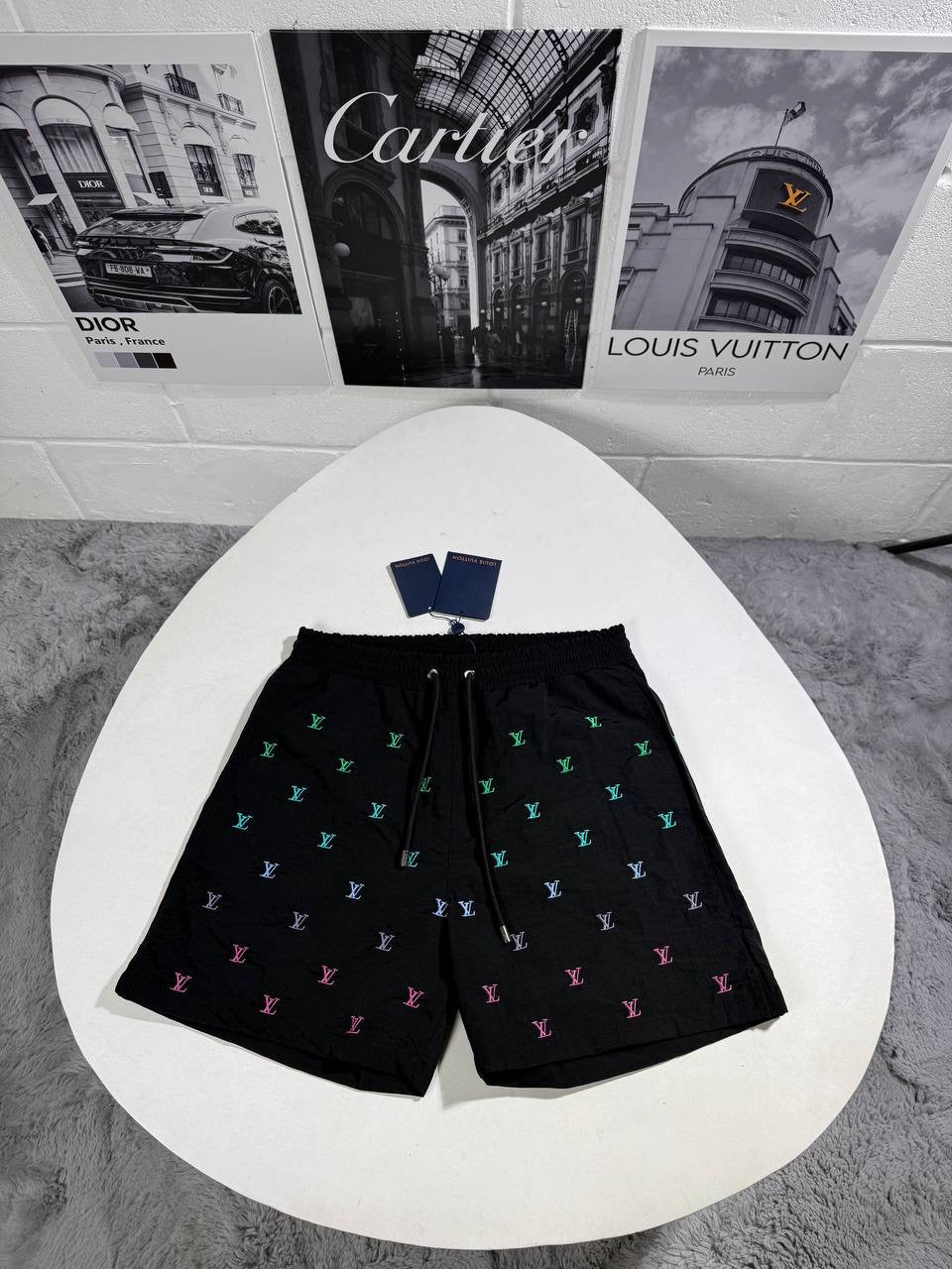 LVE BLASON GRADIENT SHORTS