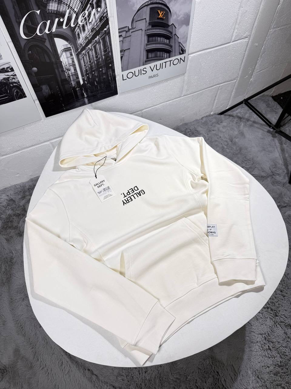 GALLERY HOODIE WHITE