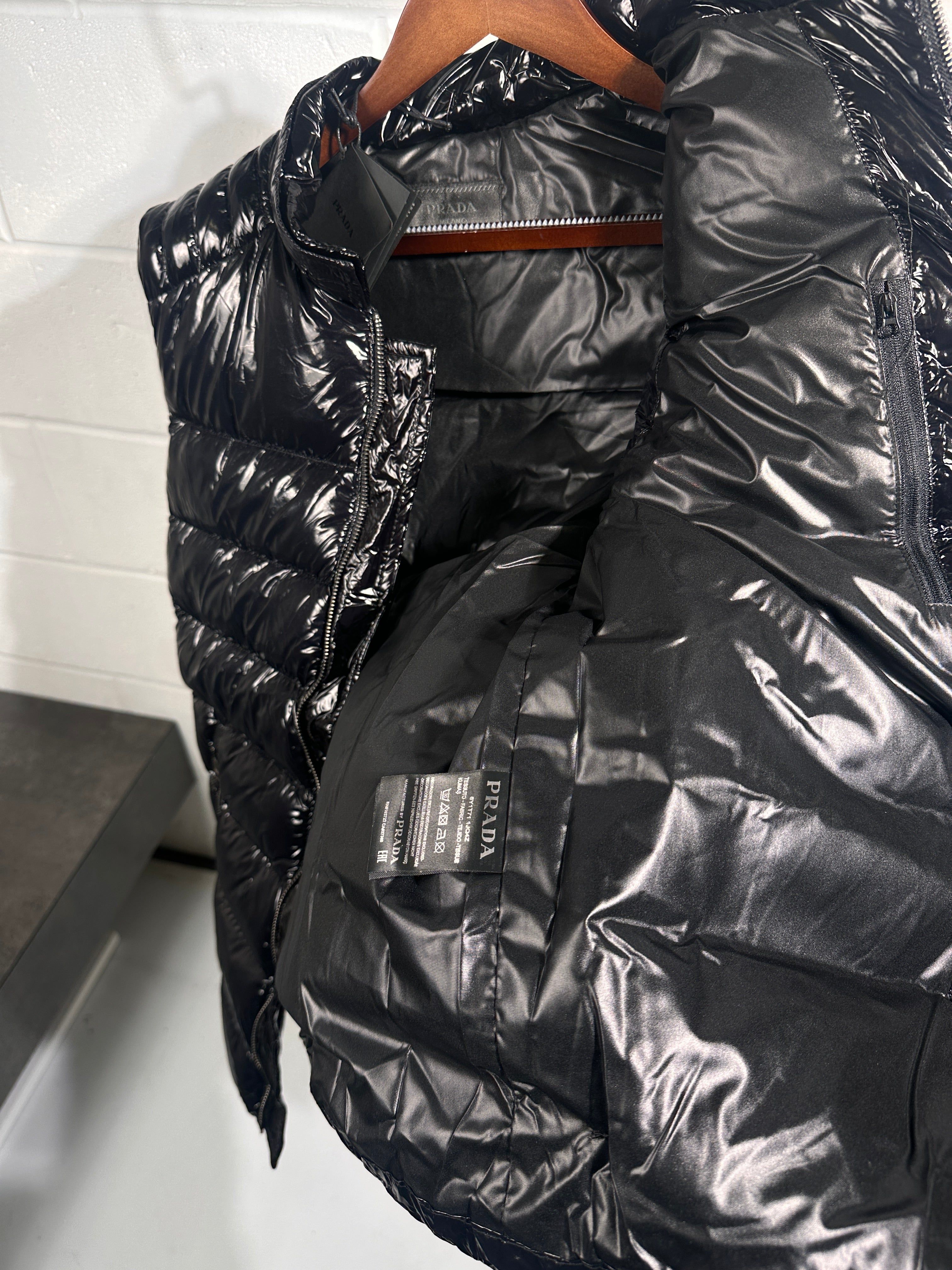 Gilet sans manches Prada noir