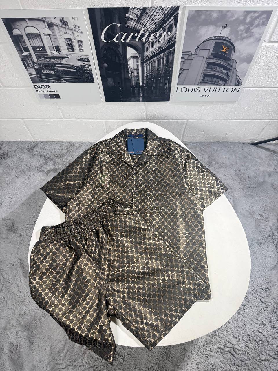 LVE MONOGRAM SHORTSET