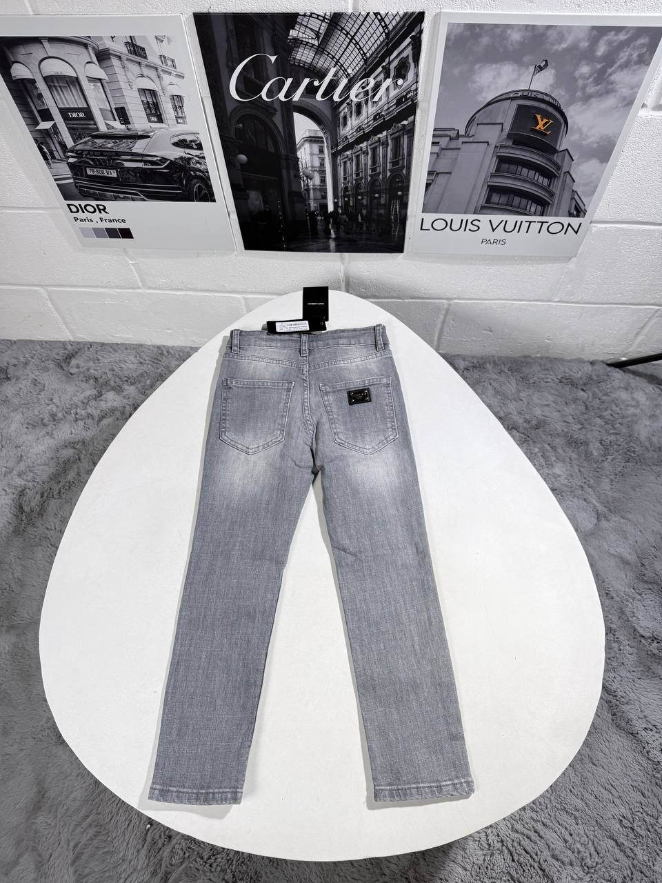 D&G KIDS JEANS LITE GREY