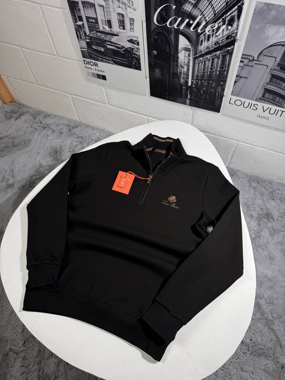 LORO P. HALF ZIP JUMPER