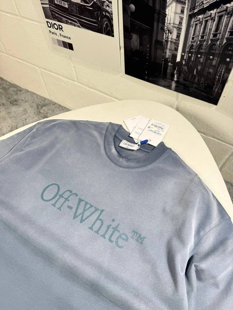 OFF W LAUNDRY SKATE TSHIRT by Stock supplier