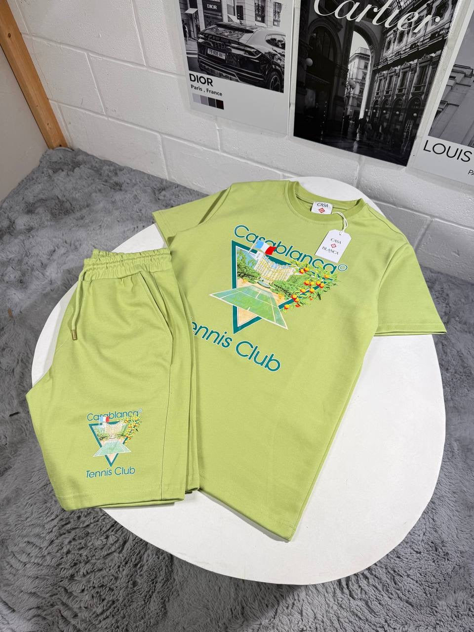 CASA AFRO CUBIN SHORTSET