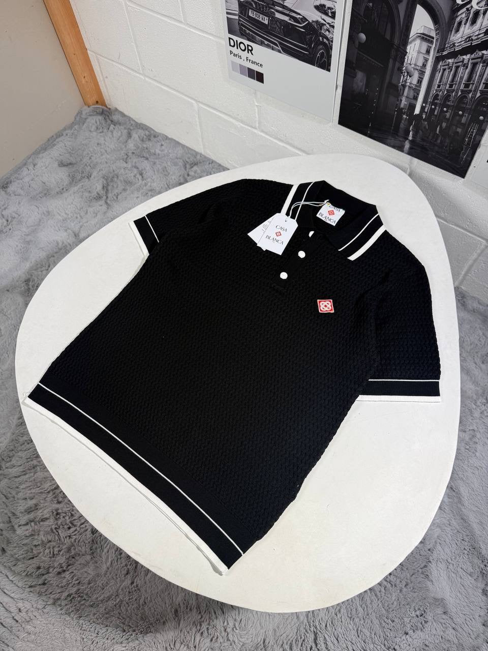 CASA KNITTED POLO